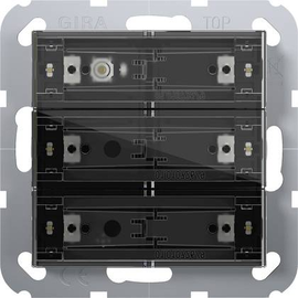 501300 Gira Tastsensensor4 Standard KNX 3fach System 55 Produktbild