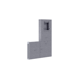 202929 Stiebel Eltron Laibungskanal LKA III Silber Produktbild front M