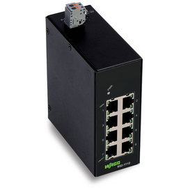 852-1112 Wago Industrial- ECO- Switch, 8 Ports 1000Base- T, schwarz Produktbild
