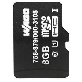 758-879/000-3108 Wago Speicherkarte SD Micro, pSLC- NAND, 8 GB, Temperaturbere Produktbild