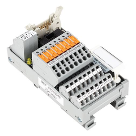 704-2063 Wago Übergabemodul für Systemverkabelung, Steckverbinder gemäß Produktbild front M