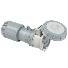 2922-10v PC-Electric CEE Kupplung 32A 2p 24/42VDC IP67 TWIST Produktbild front M