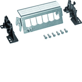 FZ06MMO Hager Patch- Panel (E- Dat),universal6x,leer Produktbild front M