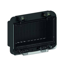 92007574 Bals Betätigungsklappe 6 Module (58590) SW IP44 mit Berührungsschutz Produktbild front M