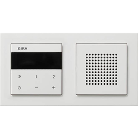 232029 Gira UP Radio IP Lautsprecher + Rahmen E2 Gira E2 Produktbild