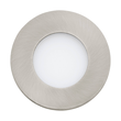 68702 Eglo LED- CCT- EINBAUSPOT Ø85 NICKEL- M.FUEVA Produktbild front S