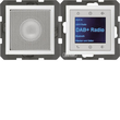 29809909 Berker BERKER S.1/B.x Radio Touch DAB+ Set mit LS polarweiß matt Produktbild