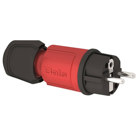 92007029 Bals SCHUKO Stecker 16A IP44 rot Ni 7373 Schraubklemmen, auch für be Produktbild