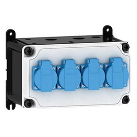 92007701 E-Term Steckdosenkombi VARIABOX WM 0000-4 FI000 IP54 VARIABOX-S B230xH1 Produktbild front M