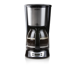 DO708K Domo Filterkaffeemaschine 1,5l 12 Tassen mit Timer Schwarz Produktbild