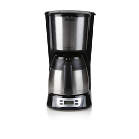 DO709K Domo Filterkaffeemaschine Thermo 1l 8 Tassen mit Timer Schwarz Produktbild