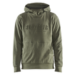 353011584109M Blakläder Kapuzensweater 3DHerbstgrün M Produktbild front S