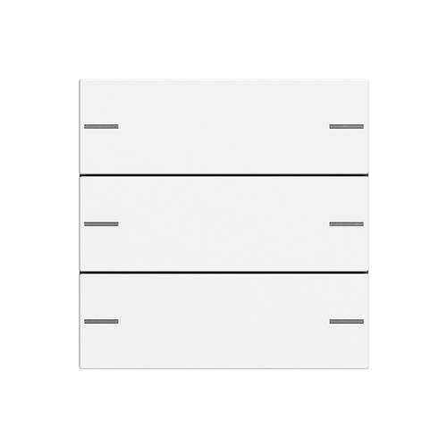 575327 Gira Wippenset 3f Tastsens.4 System 55 Reinweiß m Produktbild Front View L