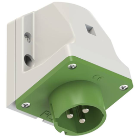 593-4v PC-Electric CEE Wandgerätestecker 32A 3p 24/42VAC 100 200Hz IP44 TWIST Produktbild front M
