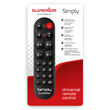 SUPTLB002 Superior Simply Numeric Universalfernbedienung programmierbar Produktbild front S