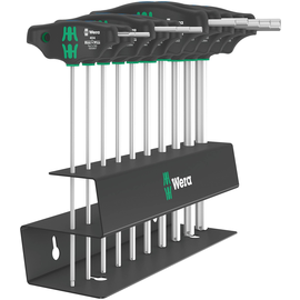 05023454001 Wera 454/10 HF Set Imperial 2 Schraubendrehersatz Quergriff- Schrau Produktbild