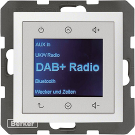 30849909 Berker BERKER S.1/B.x Radio Touch DAB+/Bluet. polarweiß matt Produktbild