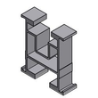 24856 Alumero 802100- 36 Trägerprofil 45 EN AW 6063 / T66 L=3.600 (- 0/+10) mm p Produktbild