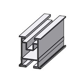 24942 Alumero 802105- 36 Trägerprofil 37 EN AW 6063 / T66 L=3.600 (- 0/+10) mm p Produktbild