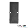 114830 Isoled Endkappe EC90 Aluminium schwarz RAL 9005 für Profil HIDE DOUBLE Produktbild
