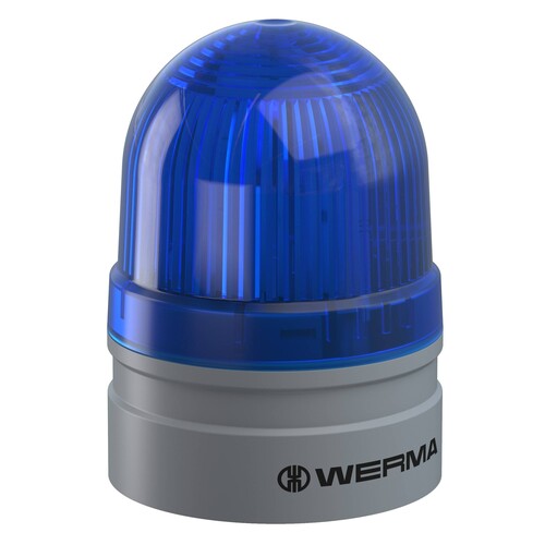 WE260 520 74 Werma LED Mini TwinFLASH 12VAC/DC blau Produktbild