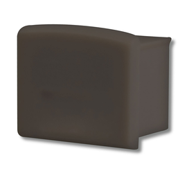 113213 Isoled Endkappe EC10B schwarz Produktbild front M