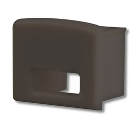 113215 Isoled Endkappe EC11B schwarz Produktbild front M