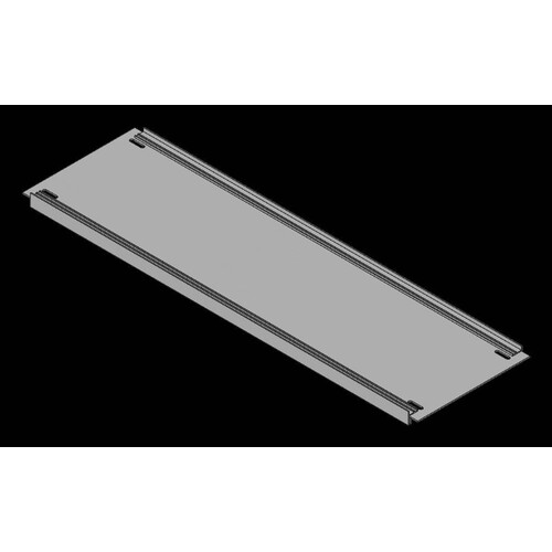 BC200i Mehler Blende geschlossen,Breite C Kunststoff,B690xH200mm Produktbild Front View L