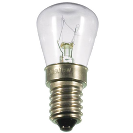 40139 Scharnberger+H. Birnenformlampe 26x57mm E14 220- 260V 40W Produktbild front M