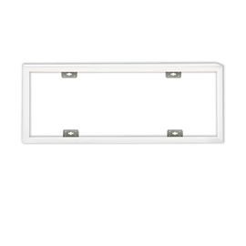 115249 Isoled Aufbaurahmen weiß RAL 9016, Höhe 7cm, für LED Panels 1200x300 Produktbild