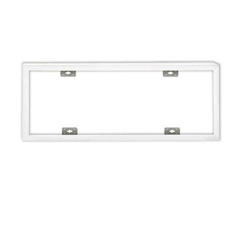 115249 Isoled Aufbaurahmen weiß RAL 9016, Höhe 7cm, für LED Panels 1200x300 Produktbild