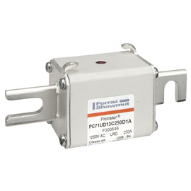 PC71UD13C250D1A MERSEN Sicherung aR Gr.71 1250VAC 250A DIN110 Kontaktmesser Produktbild front M