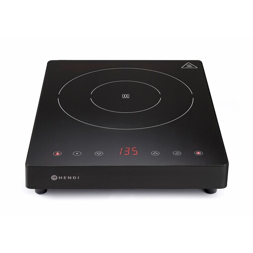 239391 Hendi Induktionskocher Black Line, 2000 W, mit Touchcontrol Produktbild