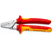 95 16 160 Knipex Kabelschere 160 mm 0 StepCut verchromt Produktbild