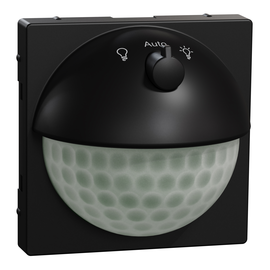 MEG5711-0403 Merten ARGUS 180 UP Sensor- Modul mit Schalter, schwarz matt, Syste Produktbild front M