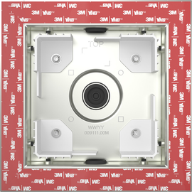 552100 Gira EB- Dose flächenbündig 1f System 106 Produktbild front M