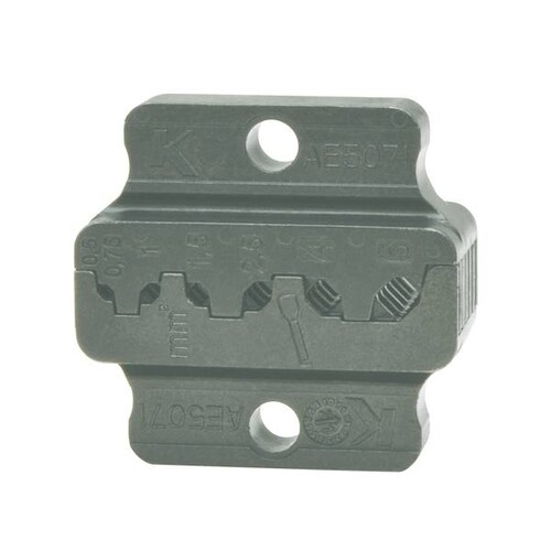 AE5071 Klauke PRESSEINSATZ K50 ADERENDHÜLSEN 0,5-6mm² Produktbild