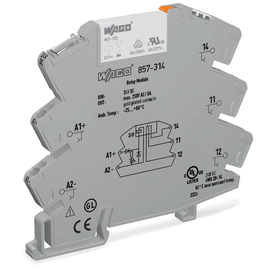 857-314 Wago Relaismodul, Eingangsnennspannung DC 24 V, 1 Wechsle Produktbild
