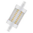 4099854049736 Ledvance LED LINE78 75 8W 827 R7S P Produktbild