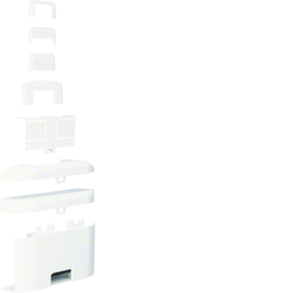 ATA205089016 Tehalit T-Stück halogenfrei LFW 20x50 vweiß Produktbild front M