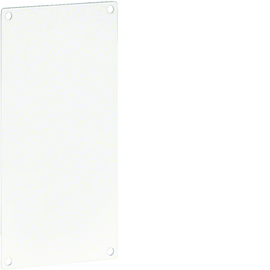 L65339016 Tehalit Endplatte zu BRAP 65130, verkehrweiß Produktbild front M