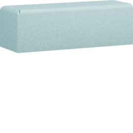 LFS2002069016 Tehalit Endstück zu LFS 20x20 verkehrsweiß Produktbild front M