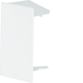 LFS4006069016 Tehalit Endstück zu LFS 40x60mm verkehrsweiß Produktbild front M
