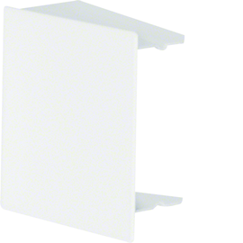 LFS6006069016 Tehalit Endstück zu LFS 60x60mm verkehrsweiß Produktbild front M