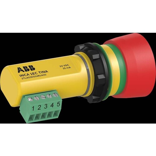 2TLA030054R1400 ABB TINA Not- Halt- Taster Inca 1EC Produktbild