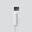 200042021-00 Siedle AHT 870 0 W Access Haustelefon AHT 870 0 W weiß Produktbild