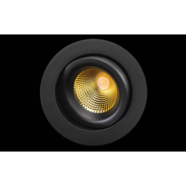 902234 SG Leuchten JUNISTAR LUX schwarz, gold 7W LED 2700K Produktbild