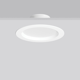 901697.002 RZB HB 801, 20 W, 1700 lm, 830, 840, 857, weiß, on/off Einbau Down Produktbild front M