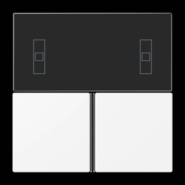 LS4093TSAWWM Jung KNX Tastensatz f. Komfortregler Produktbild