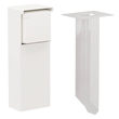 701-36815 Niko Anschlusssäule Schuko 1-Fach Weiß IP55 & Bodenspieß Produktbild